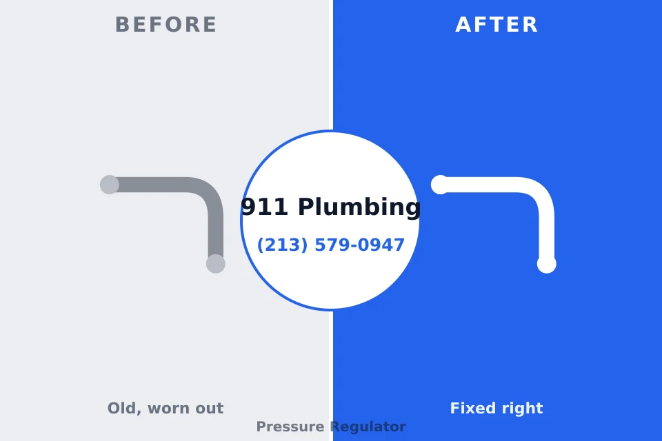 Before and after: plumbing repair Cave City, KY